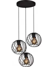 Potrójna druciana lampa wisząca- S050-Joruba w sklepie Edinos.pl