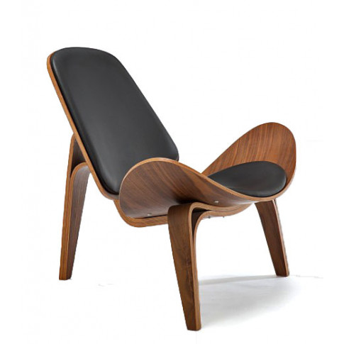 Designerski fotel muszla w stylu shell chair Loxar 4X