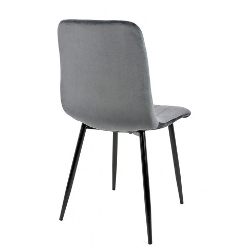 Krzesło nowoczesne szare Ardesi