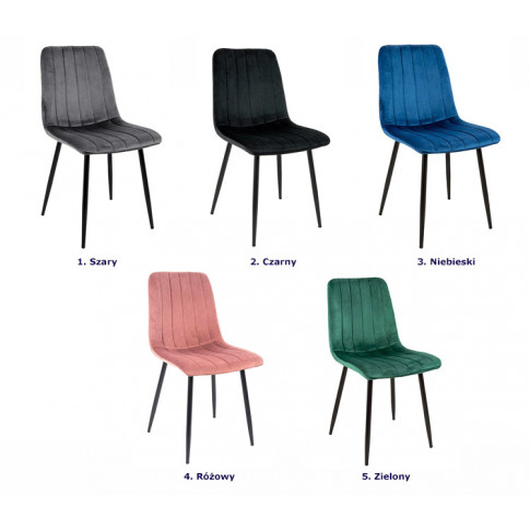 Krzesło Ardesi kolory