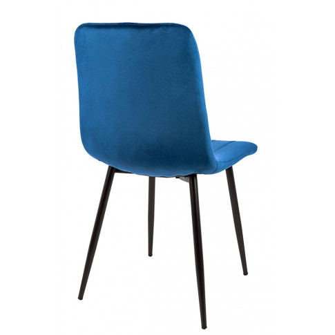 Krzesło nowoczesne niebieskie Ardesi