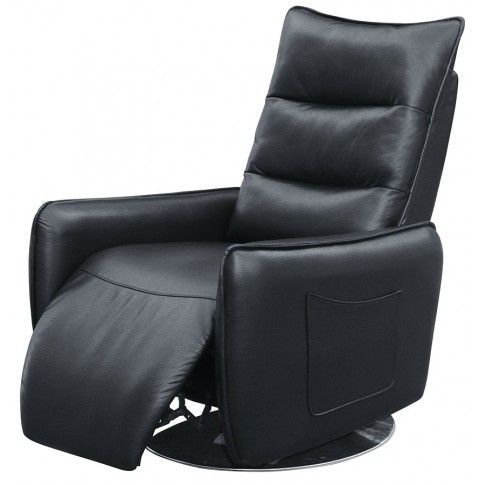 Zdjęcie produktu Fotel wypoczynkowy Lergo - czarny.
