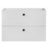 Biała wisząca szafka łazienkowa Mantis 2X 80 cm
