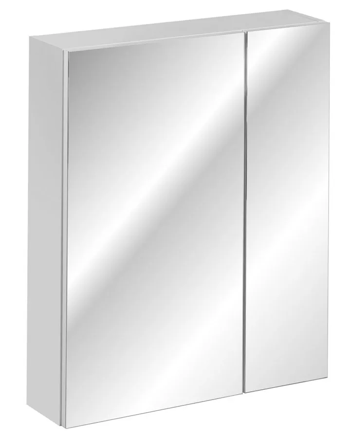 Zdjęcia - Szafka Elior Wisząca  łazienkowa z lustrem - Mantis 4X 60 cm E17719HAVANA-WHITE-8 