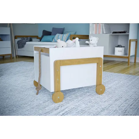 Skandynawski biały kontenerek dziecięcy Benny 3S