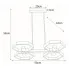 Wymiary lampy S062-Triva