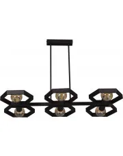 Geometryczna lampa wisząca nad stół - S063-Sellu w sklepie Edinos.pl
