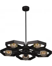 Designerska geometryczna lampa wisząca - S065-Sellu w sklepie Edinos.pl