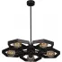 Czarna geometryczna lampa wisząca S065-Triva