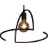 Loftowa lampa wisząca z odkrytą żarówką S066-Akola