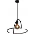 Czarna industrialna lampa wisząca S066-Akola