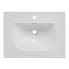 Biała ceramiczna umywalka Priva 60 cm
