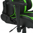 Czarno zielony fotel dla gracza Coriso 2X
