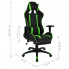 Czarno zielony fotel gamingowy Coriso 2X wymiary