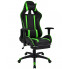 Czarno zielony fotel gamingowy Coriso 2X