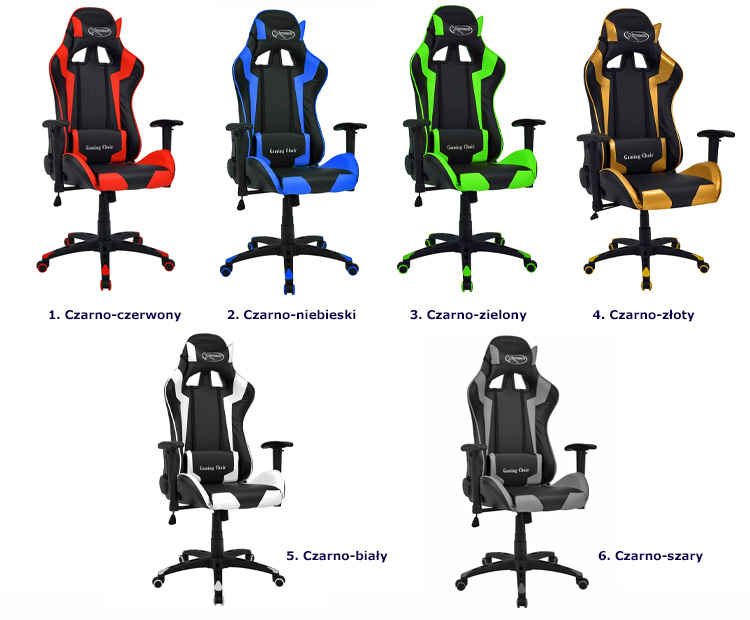 Produkt Czarno-niebieski fotel gamingowy ergonomiczny - Trevos - zdjęcie numer 2