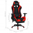 Czarno-czerwony fotel gamingowy Vesaro wymiary
