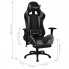 Czarno-szary nowoczesny fotel gamingowy Vesaro