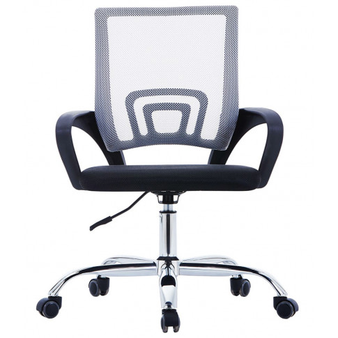 Czarno-szary fotel biurowy nowoczesny Savo