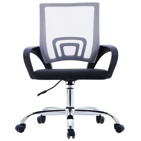 Czarno-szary fotel biurowy nowoczesny Savo