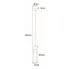 Wymiary lampy S078-Nisla