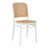 Białe krzesło Aparro do salonu