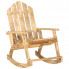 Bujane krzesło ogrodowe z drewna mango Megan