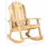 Wymiary drewnianego bujanego krzesła ogrodowego Megan
