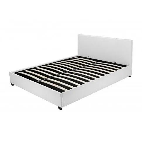 Zdjęcie Łóżko tapicerowane 160x200 białe | Edinos.pl