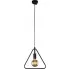 Industrialna pojedyncza lampa wisząca trójkąt S084-Fosta