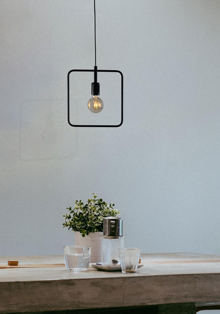 Industrialna pojedyncza lampa wisząca S085-Nopas