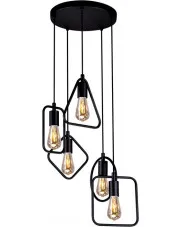 Geometryczna lampa wisząca industrialna - S087-Fosta