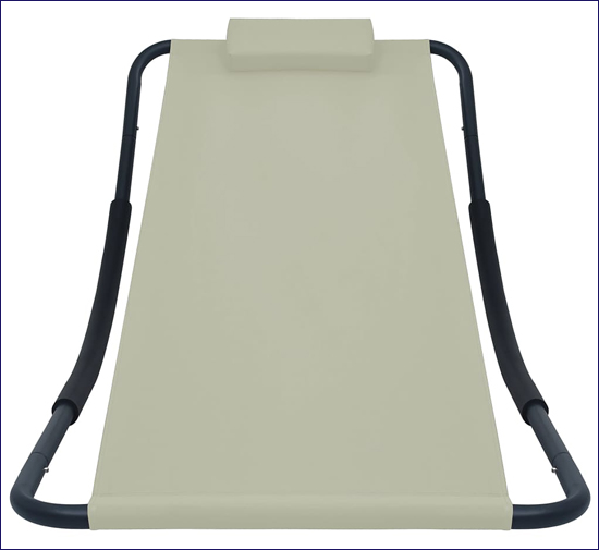 Tekstylny leżak plażowy leżanka Pafos 5X