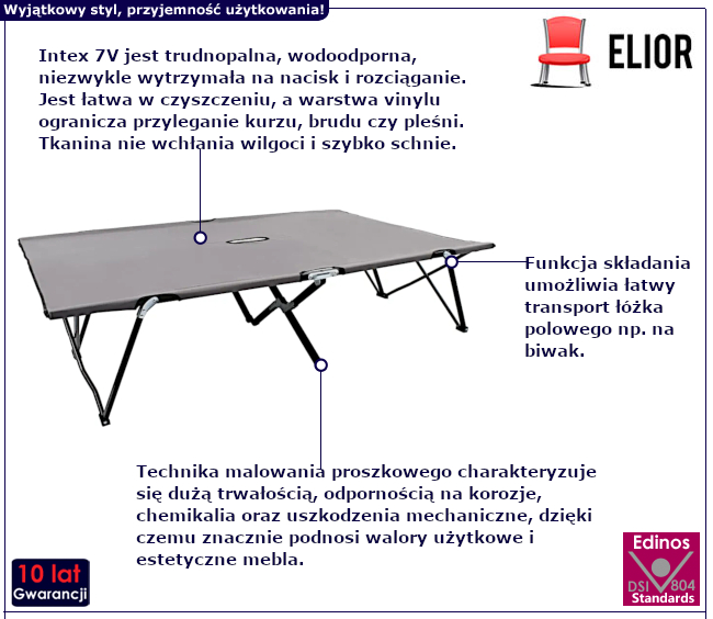 Leżak dwuosobowy Imet