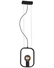 Pojedyncza geometryczna lampa wisząca - S092-Apia w sklepie Edinos.pl