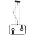 Czarna industrialna lampa wisząca S093-Siria