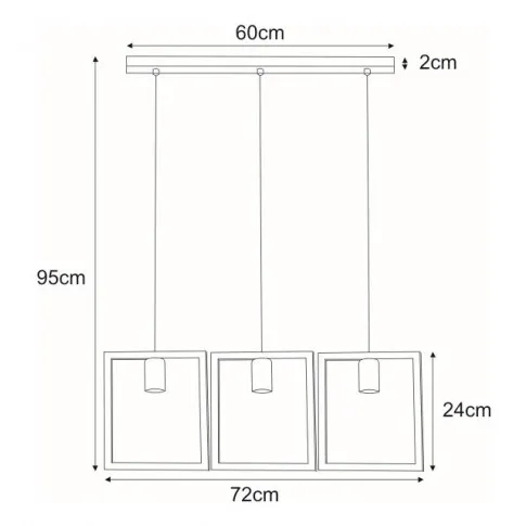 Wymiary lampy S098-Natsa