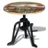 Stolik Morgi z żeliwnymi nogami
