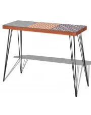 Stolik-konsola z malowanym blatem - Lexti w sklepie Edinos.pl