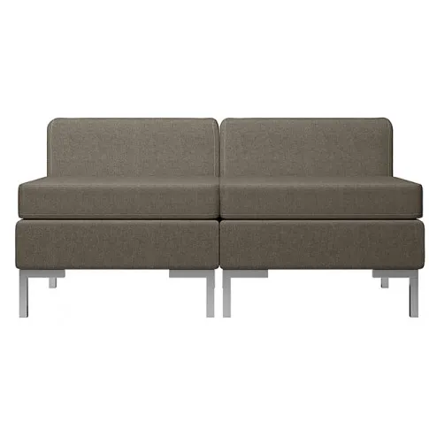 2 segmenty środkowe do zestawu Marsala taupe 