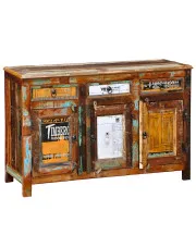 Drewniana komoda vintage - Montello w sklepie Edinos.pl