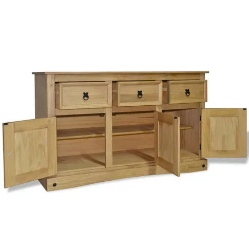 Komoda z szufladami i szafkami Gamori