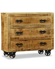 Industrialna komoda z drewna mango - Glofi w sklepie Edinos.pl