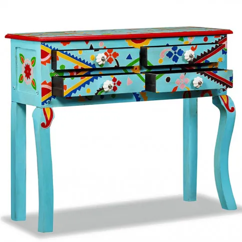 Niebieska konsola vintage Fomis