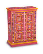 Różowa szafka w stylu vintage - Vares w sklepie Edinos.pl
