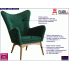 Nowoczesny fotel tapicerowany do salonu Ulesi