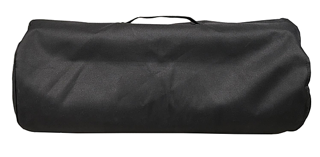 Czarny puf na balkon Eris - czarny