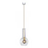 Biało-złota loftowa lampa wisząca - S134-Morta