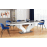 Szary duży nowoczesny stół z rozkładanym blatem Tutto