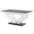 Czarny-biały stol rozkladany Tutto 3X